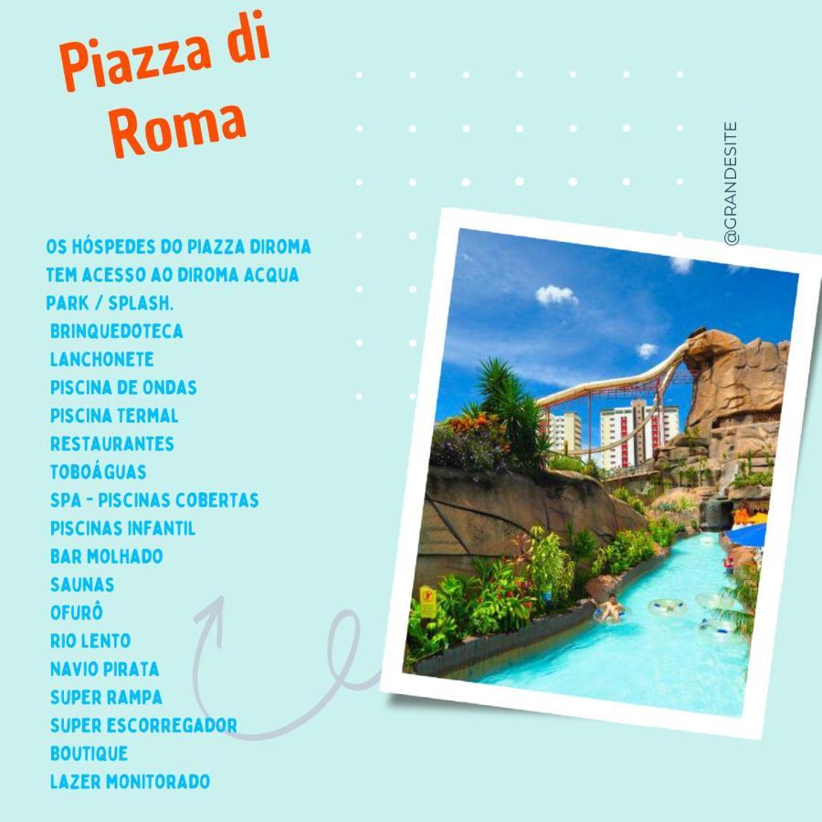 Hotel Piazza Di Roma Caldas Novas Zewnętrze zdjęcie